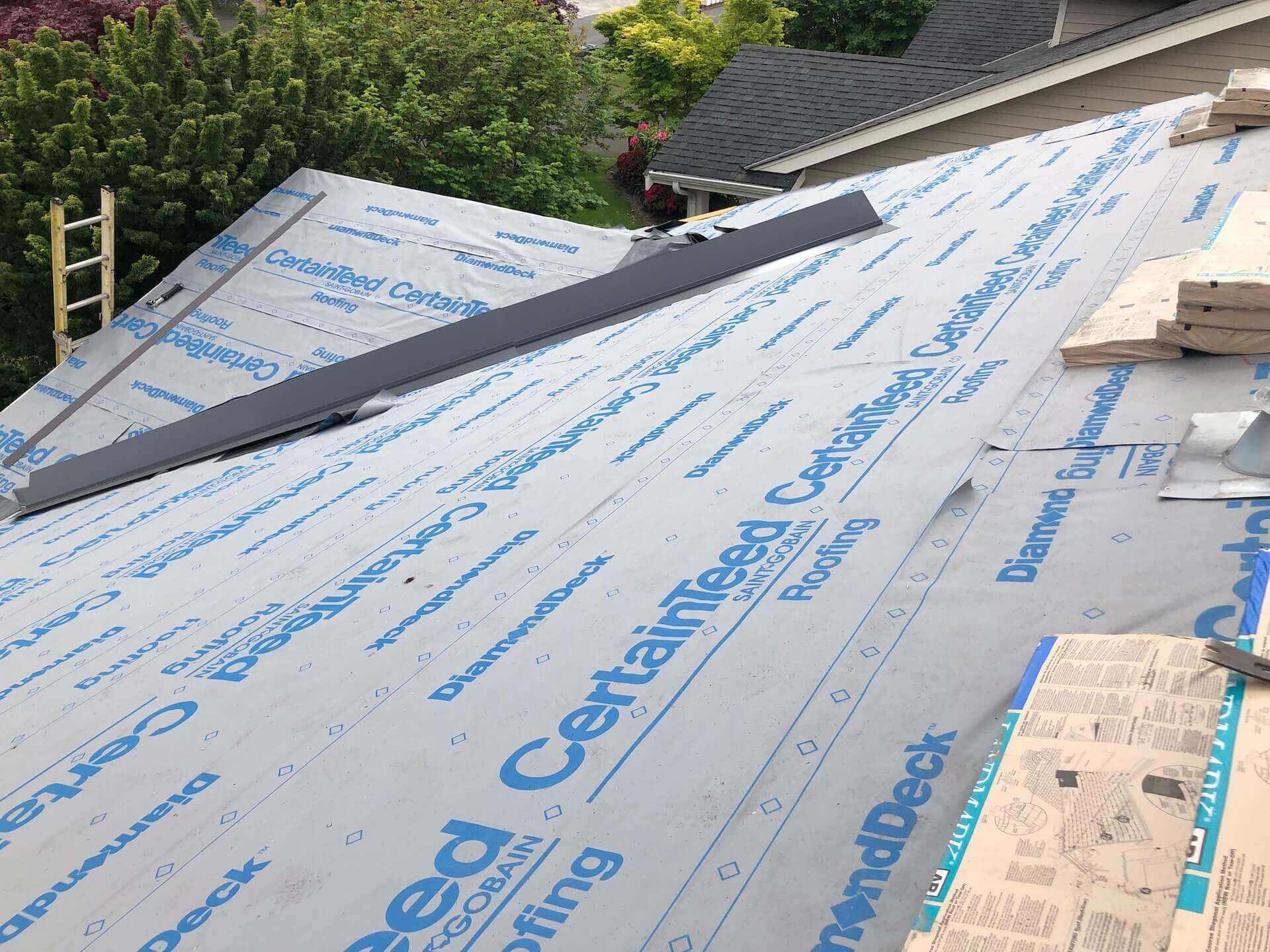 Composition Reroof in Edmonds, WA